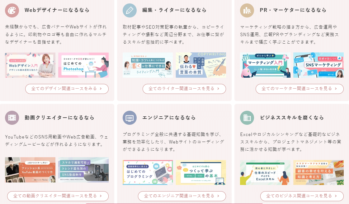 SHElikesのコース