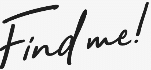 Find me!のロゴ